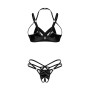 Комплект Obsessive Keira Lise 2-pcs crotchless set L/XL