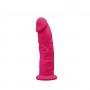 Фаллоимитатор с вибрацией SilexD Henry Vibro Pink (MODEL 2 size 7in) + LRS, диаметр 4,4 см