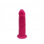 Фаллоимитатор с вибрацией SilexD Henry Vibro Pink (MODEL 2 size 7in) + LRS, диаметр 4,4 см