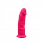 Фаллоимитатор с вибрацией SilexD Henry Vibro Pink (MODEL 2 size 7in) + LRS, диаметр 4,4 см