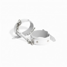 Наручники из экокожи Art of Sex - Eva, цвет белый