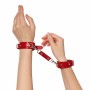 Наручники из экокожи Art of Sex - Eva, цвет красный