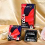 Презервативы Holographic Recare Cola Dotted&Ribbed Condoms 3шт, с пупырышками и ребрами,аромат: Кола