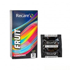 Презервативы Holographic Recare Color Fruit Flavour Condoms 12 шт, ароматы: мята, банан, клубника