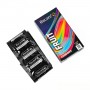 Презервативы Holographic Recare Color Fruit Flavour Condoms 12 шт, ароматы: мята, банан, клубника