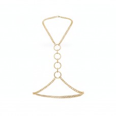 Металлическая портупея Art of Sex - Mango, цвет золото, XS-2XL