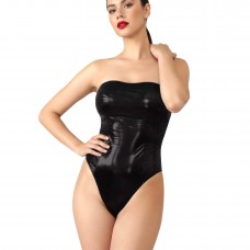 Боди Art of Sex - Jazz, цвет черный с эффектом мокрого бархата, Размер S