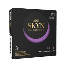 Безлатексные премиум-презервативы SKYN Elite 3 шт, ультратонкие (мятая упаковка!!!)
