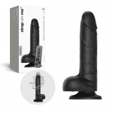 Фаллоимитатор с вибрацией и ротацией Strap-On-Me Rotating & Vibrating Realistic Dildo - L - Black