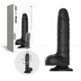 Фаллоимитатор с вибрацией и ротацией Strap-On-Me Rotating & Vibrating Realistic Dildo - L - Black
