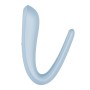 Вибратор для пар Satisfyer Double Classic Light Blue с одним моторчиком