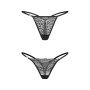 Набор трусиков Obsessive Clara 2-pack thong S/M
