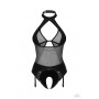 Боді Obsessive Dominna crotchless teddy S/M