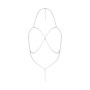 Украшение на грудь Obsessive Lyxa jewelry cupless bra