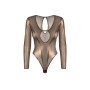 Боді Obsessive Soranna long-sleeved teddy S/M