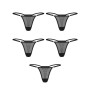 Набор трусиков Obsessive Violami 5-pack thong S/M