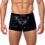 Мужские трусы с сюрпризом Art of Sex - Gladiator, черные с эффектом мокрого бархата, размер L