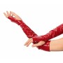 Лакированные митенки Art of Sex - Margo, цвет красный, размер M
