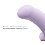 Фаллоимитатор Fun Factory AMOR Purple, длина 14,6 см, диаметр 3,7 см, изогнутый