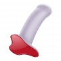 Фаллоимитатор Fun Factory AMOR Purple, длина 14,6 см, диаметр 3,7 см, изогнутый