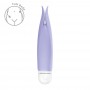 Вибратор с лепестками Fun Factory VOLITA purple, компактный, очень тихий, на батарейках