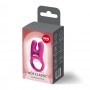 Эрекционное виброкольцо с двойной стимуляцией клитора Fun Factory NŌS CLASSIC Magenta, 2 мотора