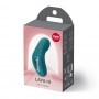 Накладной вибратор Fun Factory LAYA III Bottle Green, эффект постукивания пальцем