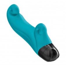 Вібратор-кролик Fun Factory OCEAN Aquamarine, для клітора та точки G, 6 режимів, на батарейках
