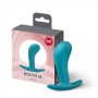 Анальная пробка Fun Factory BOOTIE M Aquamarine, диаметр 3,3 см, тонкий ограничитель