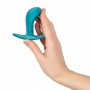 Анальная пробка Fun Factory BOOTIE S Aquamarine, диаметр 2,8 см, тонкий ограничитель