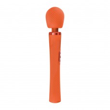 Вибромассажер Fun Factory VIM Vibrating Wand Orange, супермощный и легкий, до 6 часов работы