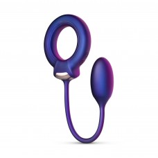 Эрекционное виброкольцо с виброяйцом Hueman - Eclipse Anal Vibrator