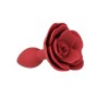 Силиконовая анальная пробка Lux Active с розой - Red Rose Silicone Anal Plug