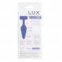 Анальная пробка Lux Active Twist Plug Small Blue