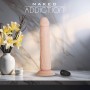Фаллоимитатор с ротацией и пульсацией Naked ADDICTION 8″ Rotating & Thrusting Dong - Vanilla