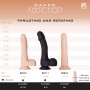 Фаллоимитатор с ротацией и пульсацией Naked ADDICTION 8″ Rotating & Thrusting Dong - Vanilla