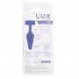 Анальная пробка Lux Active Twist Plug Small Blue (мятая упаковка!!!)