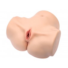 Мастурбатор-полуторс Naked Factory LAURA, вагина + анус, очень реалистичный, сквозной