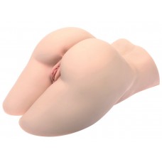 Мастурбатор-попа Naked Factory HANNAH, вагина + анус, очень реалистичный, сквозной