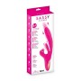 Вибратор-кролик 3в1 Yoba Sassy, вибрация, пульсация, двигающийся отросток