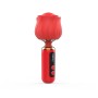 Вибромассажер Loviss Rose Mini Massage Wand Vibrator, головка в виде розы, 9 режимов