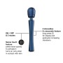 Вибромассажер Manwan MAN.WAND EDGY Stellar Blue