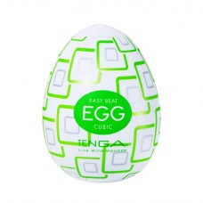 Мастурбатор-яйце Tenga Egg Cubic