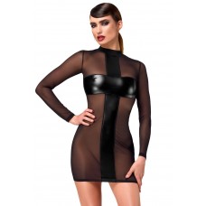 Сукня Noir Handmade F369 Crossfire Mesh & Wetlook Mini dress L