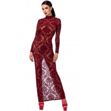 Сукня Noir Handmade F383 Kink Royal gown/long dress XS