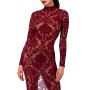 Сукня Noir Handmade F383 Kink Royal gown/long dress L