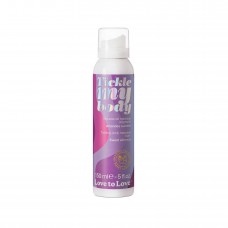 Распродажа!!! Массажная пена Love To Love Tickle my body Sweet almonds 150 мл (срок 03.2027)