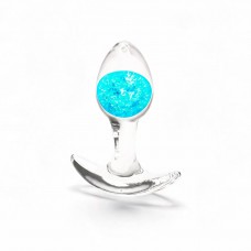 Анальна пробка NS Novelties Cosmic Glams - Small - Blue