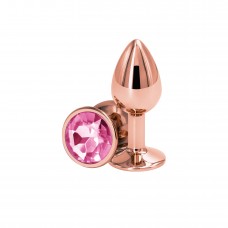 Анальна пробка NS Novelties Rear Assets - Rose Gold - Small - Pink