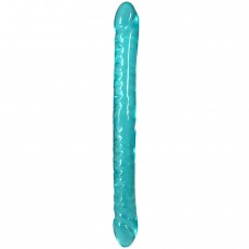 Фаллоимитатор двусторонний Doc Johnson Crystal Jellies Double Dong